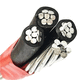 cable eléctrico de alimentación / multifilar / de aluminio / aéreo