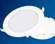 panel luminoso LED / redondo