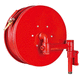 enrollador de tubo / manual / para protección contra incendio / fijo