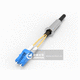 conector de alimentación eléctrica / LC / SC / de acero inoxidable