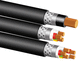 cable eléctrico de alimentación / antipropagación de fuego / blindado / resistente a las intemperies