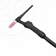 antorcha de soldadura TIG / refrigerada por aire / 4m