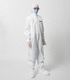 traje de tipo 5/6 / de trabajo / impermeable / de tejido