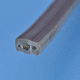 cable eléctrico resistente al aceite / multifilar / redondo / plano