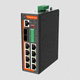 conmutador Ethernet inteligente / 12 puertos / en serie / en riel DIN