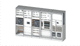 caja modular / de exterior / para distribución eléctrica baja tensión / IP65
