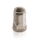 tuerca hexagonal / remachable / de acero inoxidable