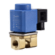 electroválvula de control asistido / de 2 vías / NC / agua