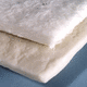 material refractario con aislamiento térmico / de alúmina / reforzado con fibras cerámicas / de sílice