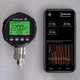 manómetro digital / G 1/4 / de acero inoxidable / Bluetooth