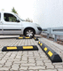 tope de aparcamiento de estacionamiento / de caucho