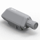 sensor de temperatura y de humedad LoRaWAN / relativa / de pared / en riel DIN
