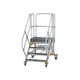 escalera fija de exterior / de aluminio / de acero inoxidable / móvil