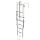 puerta corredera / de acero inoxidable / de acero galvanizado / para escalera de crinolina