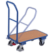 carretilla de transporte / de plataforma / con ruedas giratorias / con freno