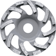 muela para pulido / cilíndrica / de diamante / para amoladora angular