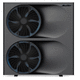 bomba de calor aire-agua / inverter / de alta temperatura / reversible