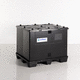 caja de almacenaje rectangular / de plástico