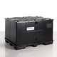 caja de almacenaje rectangular / de plástico