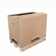 caja-palé de cartón / para la logística / apilable / para cargas pesadas