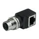 conector de datos / RJ45 / de fondo de panel / circular