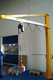 grúa pluma de pared / de columna articulada / modular