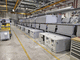 máquina de deposición por pulverización catódica horizontal en línea