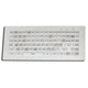 teclado empotrable / de tecla mecánica / 85 teclas / para quiosco interactivo