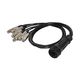 adaptador macho / hembra / enchufable / para cable