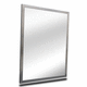 espejo rectangular / de aluminio / de filmación de inspección