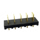 conector de alimentación eléctrica / macho / de muelle / de corriente