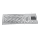 teclado empotrable / capacitivo / 105 teclas / con alfombrilla táctil
