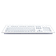 teclado en bastidor / de membrana / 105 teclas / industrial