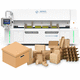 máquina de fabricación de cajas ondulada / enteramente automática