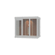 cabina para fumadores con filtro HEPA / de carbón activado / de vidrio templado / de aluminio