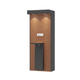 cabina para fumadores con filtro HEPA / de MDF / de acero