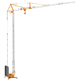 grúa pluma telescópica / para maquinaria de construcción / de elevación