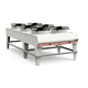 condensador doble / de acero galvanizado / de proceso