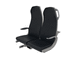 asiento de tren clásico / para trenes regionales / doble / negro