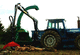 trituradora de ramas montada en tractor / en remolque