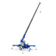 minigrúa móvil / de mástil / para obra / para aplicaciones aeronáuticas