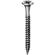 tornillo para metal / para chapa fina / de fijación / de cabeza avellanada