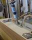 tubo elevador para planchas de madera