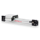 actuador eléctrico / lineal / de correa / de aluminio extruido