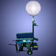 globo de iluminación con motor diésel