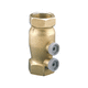 válvula anti-retorno de bolas / para agua potable / roscada / de acero inoxidable