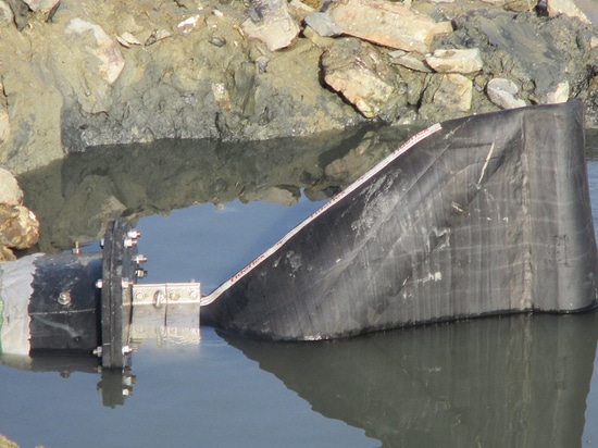 LE POULIGUEN: UNA VÁLVULA 100% ELASTÓMERO PARA PROTEGER LA RED DE EP DE LA MAREA