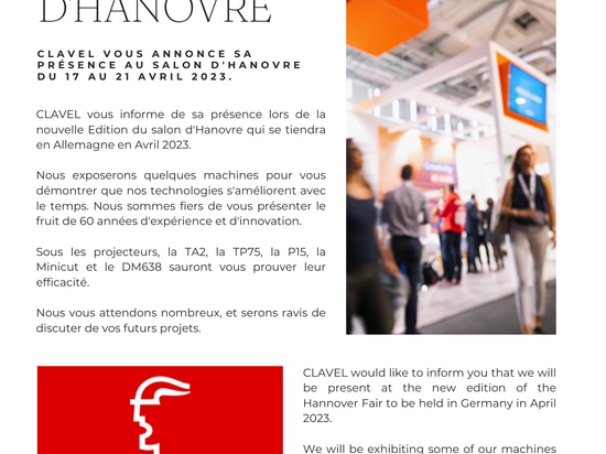 ESTAMOS PRESENTES EN HANNOVER MESSE 2023