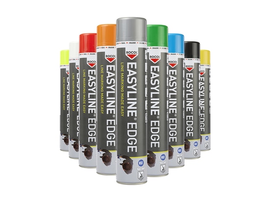 Easyline ofrece una amplia gama de nueve colores brillantes