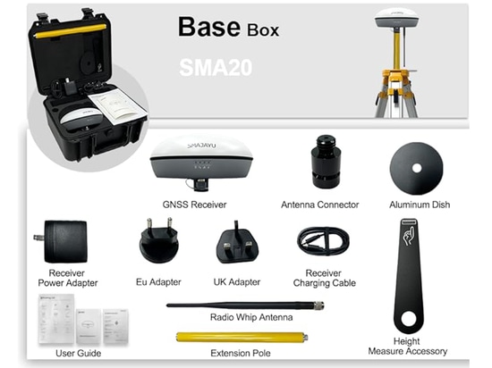 SMA20 RTK PPK GNSS Equipo de topografía terrestre